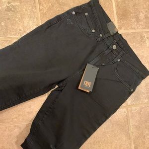 Frye black denim jeans